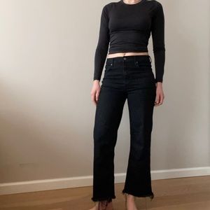 Reformation Emma high rise wide leg Jean